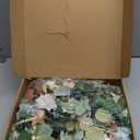 Bibelot 22 Inch Spring/Summer Floral Wreaths for Front Door,Artificial Valentines Day Wreath with Roses Dahlias Gardenias phalaenopsis for Home Wall Window Wedding Party Festival Decor