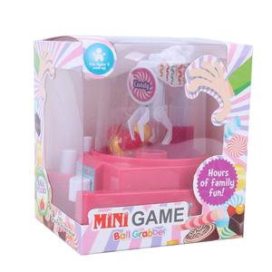 Mini Catching Balls Toy, Manual Mini Doll Machine Kids Mini Claw Machine Catching Balls Toy Great Gifts for Boys & Girls