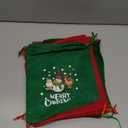 Tapleap Velvet Bags, 12Pcs Green Jewelry Bags, 7x10 with Drawstring, Travel, New Year's Eve, For Wrapping Gifts, Toys, Bricks, Tourism Storage, Board Game