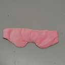 Sivio Weighted Eye Mask for Women & Men, Heatable and Freezable Weighted Eye Pillow with Silica Beads & Adjustable Strap, Soft Breathable Cotton Eye Cover for Sleeping Faster and Better, Pink