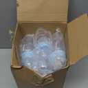 Roowest Bottle Chug Baby Shower Games Sets Including 18 Pcs Feeding Bottles with 1 Bottle Chug Wooden Sign for Gender Reveal Baby Shower Party Supplies(Blue,Cowboy)