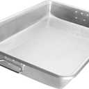 Winco Winware Bake and Roast Pan 26 Inch x 18 Inch x 3-1/2 Inch with Handles