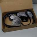 Serpentine Drive Belt Tensioner Component Kit 90K-39129 for Nissan 370Z 2016-2018 for Infiniti Fx37 2013 for Q40 2015 for Q70 2014-2017 for Q70L 2015-2017 for Qx50 2014-2017 39129 36305 36306 K070795