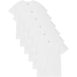 Gildan Men's V-Neck T-Shirts, Multipack, Style G1103 (Medium)