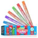 2 x Otter Pops, Giant Original 5.5oz, 27 Ice Pops, Six Zippy Flavors,Gluten free