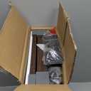 HOOBRO Tall End Table with Charging Station, 30 Inch Slim Tall Nightstand, 3-Tier Narrow Side Table with Adjustable Shelf, for Living Room, Bedroom, Small Space, Hallway, Rustic Brown BF09UDH01G1