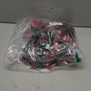 Brizled Upgraded Faceted C5 LED Red Christmas Lights, 100 LED 33ft Christmas tree Lights, 120V UL Certified Christmas Lights Set Connectable for Xmas Patio Party Roof Holiday Indoor Outdoor Decoration