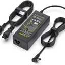 DC 19V 2.53A 48W TV Power Cord Compatible with LG Electronics 23" 24" 27" LED LCD Monitor Widescreen HDTV, Compatible with Samsung 32" J5205