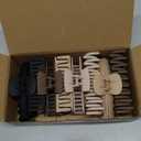 TOCESS Big Hair Claw Clips for Women  Neutral Large Claw Clip for Thin Thick Curly Hair 90's Strong Hold 4.33 Inch Nonslip Matte Jumbo Hair Clips (8 Pcs)