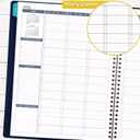 2026-2027 Appointment Book/Planner - Weekly Appointment Book 2026-2027, July 2026 - June 2027, 8.26"x 11.4", Daily/Hourly Planner with Tabs, 15 Minutes, Wirebound - Blue