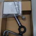 LISEN Cell Phone Stand Phone Holder for Desk Office Decor, Office Desk Accessories Women PC Gaming Essentials iPhone Stand Gadgets Men Gifts for Mom Fit OtterBox Case Switch iPad Air Tablet 4-10 in (BLACK)