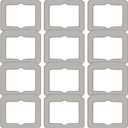 Frexusuent Cleaning Rag for ECOVACS Winbot Mini Window Vacuum Cleaner Robot, Washable and Reusable Winbot Mini Mop Pad Accessories, 12 Pcs Mop Cloth Replacement, No. W-CC02-0012