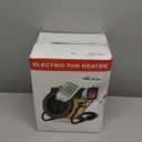 Greenhouse Heater with Digital Thermostat, 1500W Grow Tent Heater, 3 Modes for Fast HeatingIPX4 Waterproof & Overheat Protection - for Patio, GreenhouseGrow Tent (Red)