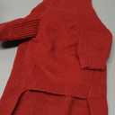 Queenmore Dog Sweater, Puppy Sweater for Small Dogs,Warm Winter Fall Dog Sweaters for Dog Girls Boys, Solid Turtleneck Knit Sweater for Large Medium Dogs,Long Sleeves Christmas Dog Sweater Red,L