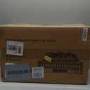 Riseon Electric Fireplace Logs Inserts Heater 20-Inch, Remote Controller Fireplace Heater, Adjustable Flame Colors, Realistic Fake firewood Flame, Overheat Protection, Timer, Thermostat, 1500W Black