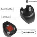 Versatile Cup Holder for Lawn Tractors and Outdoor Machinery, Secure and Convenient for Most Beverages, AM131898, Black