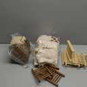 90 Pcs Soap Saver Set Including Wooden Dish, Exfoliating Bag, Saver Pads Bulk with Self Drain, Bar Soap Holder Mesh Bag for Shower Bath Home Toilet Kitchen Hotel Restaurant