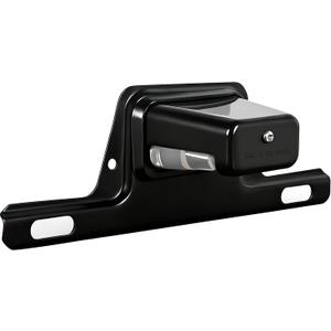 LED License Plate Light Waterproof 12V DC License Tag Light, Steel Bracket Mount with Holder Drainage Hole, 12V DC Waterproof Universal Submersible Tag Lamp for Car Semi Truck RV