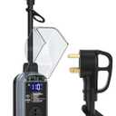 Smart RV Surge Protector 30 Amp 10000 Joules with High/Low Voltage Protection, RV Circuit Analyzer Full Protection, Upgraded Waterproof RV Adapter Plug for Camping Travel Trailer