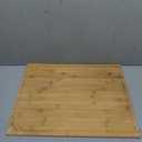 24" Bamboo Cutting Boards for Kitchen, Extra Large Wood Cutting Board with Deep Juice Groove and Handle Heavy Duty Chopping board, Kikcoin, 24" x 18