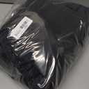 TOPDesign Puffer Tote Bag for Women, Lightweight Puffy Handbag with Compartments, Quilted Shoulder Bag for Work, Travel, Gym (Large, Black)