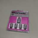 McGard 24157 Chrome Wheel Lock Set, Cone Seat, M12x1.5 Thread, 13/16 Key Hex