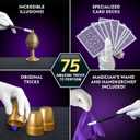 National Geographic Mega Magic Set - More Than 75 Magic Tricks for Kids to Perform with Steps, Video Instructions for Each Trick Provided by a Professional Magician 