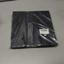 2 x FtyFty Unisex Adult Matte Graduation Cap with Tassel Year Charm (Black)