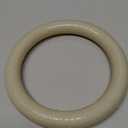 Nylabone Ring Bone Power Chew Toy for Dogs, Dog Toys for Aggressive Chewers, Original Flavor, Large - Up to 50 lbs, 1 Count