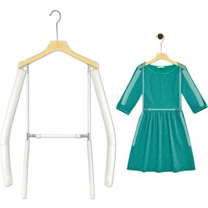 Dress Form,Adjustable Clothing Mannequin,Metal Hanging Mannequin Female,Adjustable Mannequins Clothing Display for Hanging Women's Tops Skirts and Other Fashionable Clothing