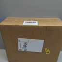 Wall Mounted Mailbox Drop Box with Lock Key Metal Postbox Wall Hanging Mail Box Newspaper Holder Box for Gate Outside House Decor, Black