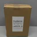 JoyServe Clear Mini Plastic Bowls - (Bulk 100 Pack) 6 Oz Disposable Premium Hard Plastic Dessert Bowls for Serving, Weddings, Catering, Parties, Salsa, Home or Event Party Supplies