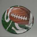 Creative Converting 331932 Football Party Dessert Plates Brown 7 pack