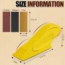 100PCS Professional Micro Detail Sander Kit, 3-in-1 Precision Mini Finger Sander with 60-800 Grit Sandpaper, Small Hand Sanding Blocks Tool for Wood/Furniture/Crafts/Tight Spaces/DIY Projects