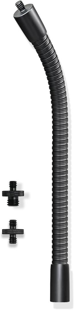 Heavy-Duty 13" Flexible Gooseneck Extension Tube Arm with 1/4"-20 & 3/8"-16 Adapter (KN14-13)