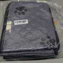 Washable Pee Pads for Dogs, 4 Pack Absorbent Reusable Training Dog Pads Pet Puppy Pads, Non-Slip Potty Pads for Whelping, Playpen, Crate, Bed, Grey 18"x24"