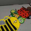 ODOXIA Sensory Mats for Kids | Textured Sensory Tiles | Pads for Autistic Children | Fun Learning Toys for Toddlers (Pack, Insects)