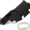 DNA Motoring OEM-WT-CH1288200 Factory Style Windshield Washer Fluid Reservoir Assembly Compatible with 2011-2019 Ram 1500-3500