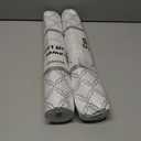 2 x Shelf & Drawer Liner for Kitchen Cabinets, 17.5In x 10Ft Non-Slip Non-Adhesive Shelf Paper Protect Dresser and Cupboard, Waterproof Drawer Mats for Bathroom, Easy Install (White Diamond)