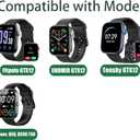 GTX13, GTX12 Smart Watches Band, Lamshaw 22mm Stretch Elastics Nylon Adjustable Replacement Strap Accessories for Men & Women Compatible for Fitpolo GTX12, ENOMIR GTX12, Tensky GTX12, uaue T60, QXQ T60, QCOQ T60 Smart Watches