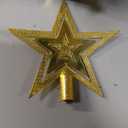 JOIEDOMI 24"/2FT Small Tabletop Christmas Tree with Lights with Star Treetop and Hanging Ornaments, Pre-lit Artificial Christmas Green LED Mini Tabletop Tree for Xmas Decorations Indoor Outdoor