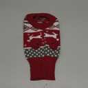 Vehomy Dog Christmas Sweaters Pet Winter Knitwear Xmas Clothes Classic Warm Coats Reindeer Snowflake Argyle Sweater for Kitty Puppy Cat-S