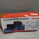 Switch 2 Accessories, [Charge Inside]Case Bundle for Nintendo Switch 2 2025 Console, FYOUNG 23 IN 1 Kit:Carrying Case,Controller Charger,Protective Shell,Grip for Joycon, Steering Wheel for Mario Kart (Orange Blue)