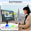 [2-Pack] 23.6 Inch Anti Blue Light Screen Protector Compatible with Lenovo Hp Dell Acer Asus Samsung etc Monitor 16:9 Aspect, Removable Anti Glare Filter Uv Blocker Shield Eye Protection Film Laptop