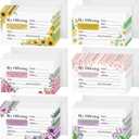 Tenare 600 Count Small Offering Envelopes for Church 2.99 x 5 Inch Tithe and Offering Envelopes Coin Donations Checks Cash Money Thank You Church Gift for Religious Baptism Occasions, 6 Style