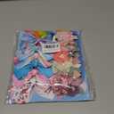 Fsmiling Hair Bows for Girls Alligator Clips Flower Girls Bows Grosgrain Ribbon Bows Hair Accessories for Girls Valentine's Day Easter Party 11 Pack (Multi-colored-2)