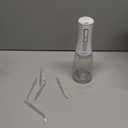 FRESKO Water Dental Flosser for Teeth, 300ML Cordless Flosser with Constant Pressure, Rechargeable Oral Irrigator Cleaner for Travel Home Use and Braces Care, IPX7 Waterproof, 5 Jet Tips (White)