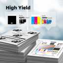 LC406XL LC406 Ink Cartridges Compatible for Brother LC 406XL LC 406 XL LC 406 Ink for MFC-J4335DW MFC-J5855DW MFC-J6555DW MFC-J4535DW MFC-J6955DW MFC-J4345DW MFC-J5955DW Printer (5 Pack, 2 BK/C/M/Y)