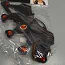 Leg Avenue Women's 2 Pc Crown and Scepter Costume Set (Black)