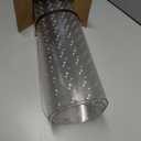 Naturehydro Office Chair Mat for Carpet - 48" x 30" Transparent Computer Desk Chair Mat for Flat to Low Pile Carpet - Easy Glide Rolling Plastic Floor Mat, BPA and Phthalates Free (with Lip)